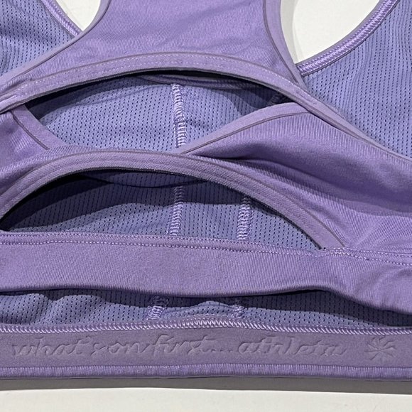 Athleta Purple Lavender Classic Sport Bra Size Women Size Small - Picture 7 of 16